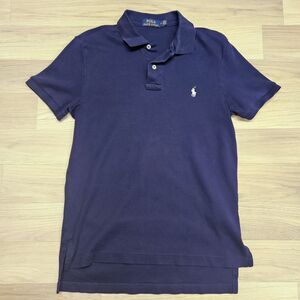 Polo Ralph Lauren Mens Navy Blue Polo Shirt Medium